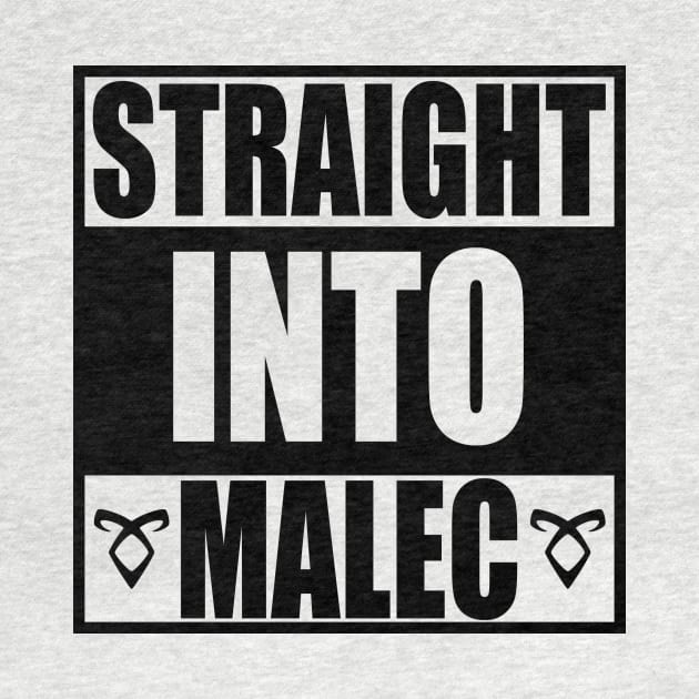 Straight into Malec (black) - Alec Lightwood and Magnus Bane / Matthew Daddario and Harry Shum Jr. - Shadowhunters / The mortal instruments by Vane22april